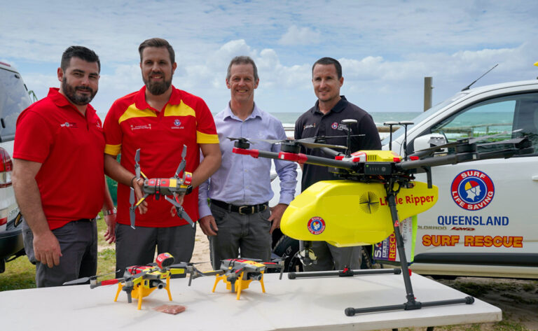 Drones to drop dye to stop drownings – The Age