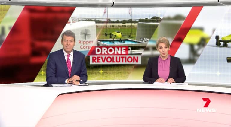 7 News coverage of Ripper Corp’s launch of H3 Dynamics’ Drone in a Box in Perth