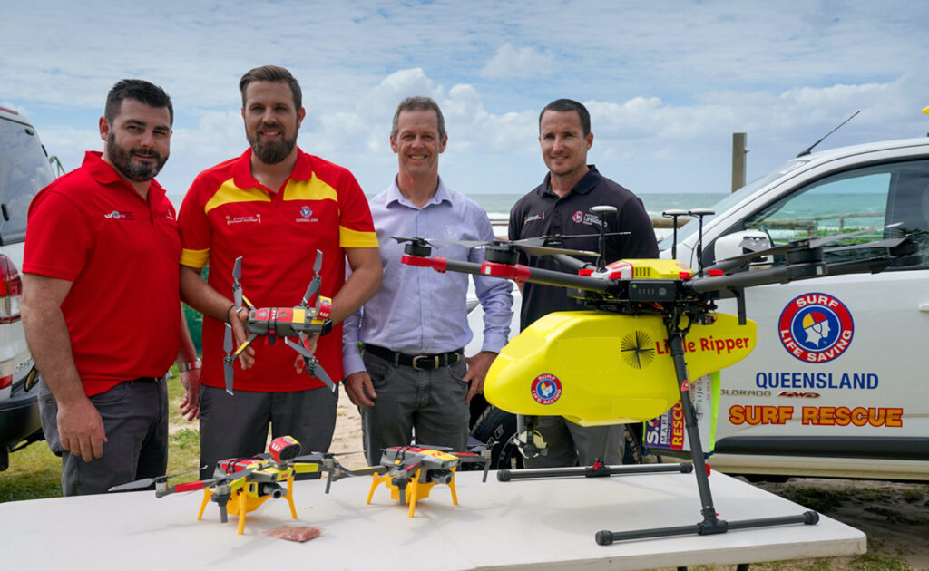 Drones to drop dye to stop drownings - The Age