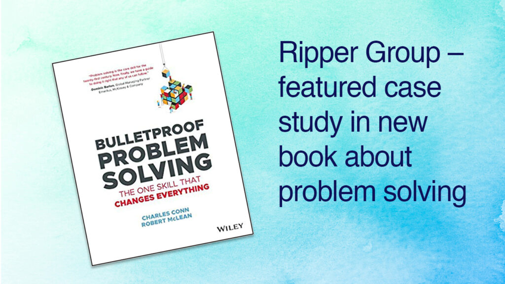 Ripper Group recognised "problem solvers"